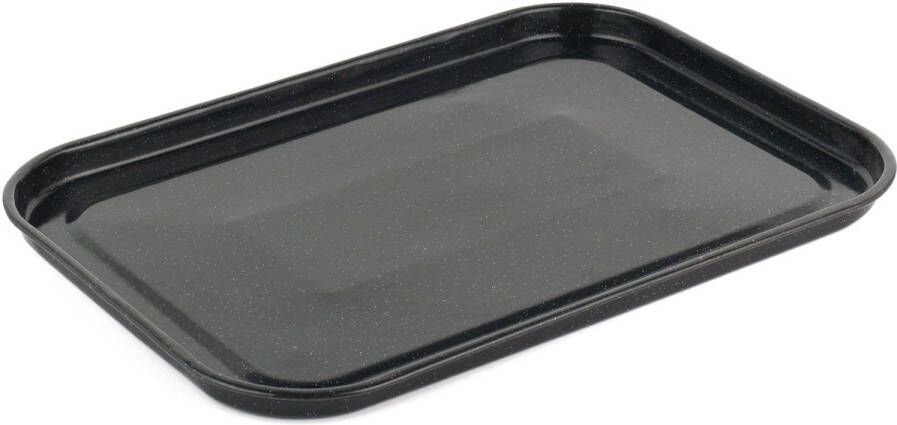 Salter Bakplaat 36 cm Romano Emaille Vaatwasmachinebestendige Ovenplaat Zwart
