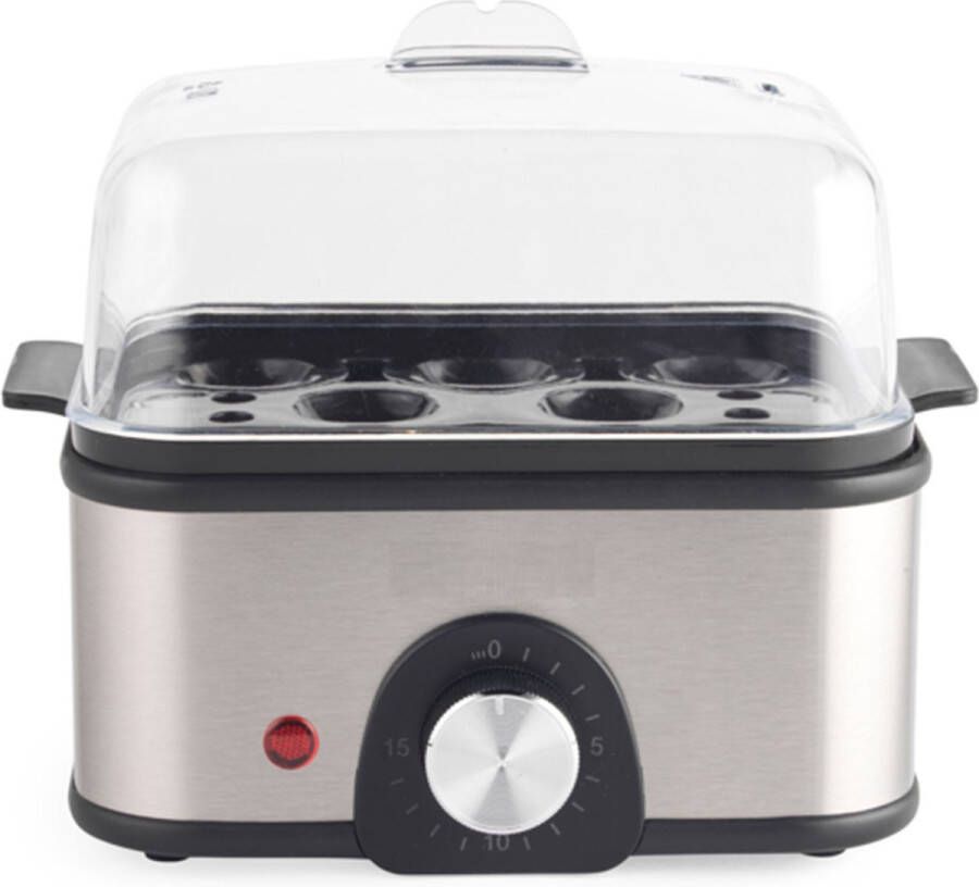 Beldray Petra Elektrische Eierkoker – 8 Eieren Capaciteit Eieren Kook & Pocheer Eieren Zachte Medium & Hardgekookte Eieren 15 Minuten Timer Inclusief Maatbeker Afneembaar Eierrek 2 Pocheerbakjes 500 W - Foto 2