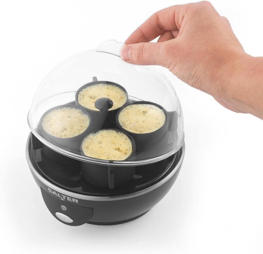 Salter Poach Boil & Pop Eierkoker 3-in-1 Omeletmaker 6 Eieren - Foto 2
