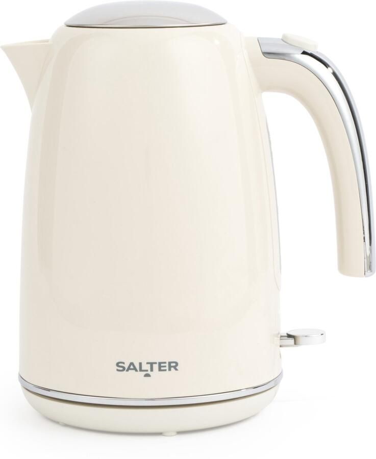 Salter Retro 1.7L Waterkoker 2.2 Kw Crème Kookdroogsensor