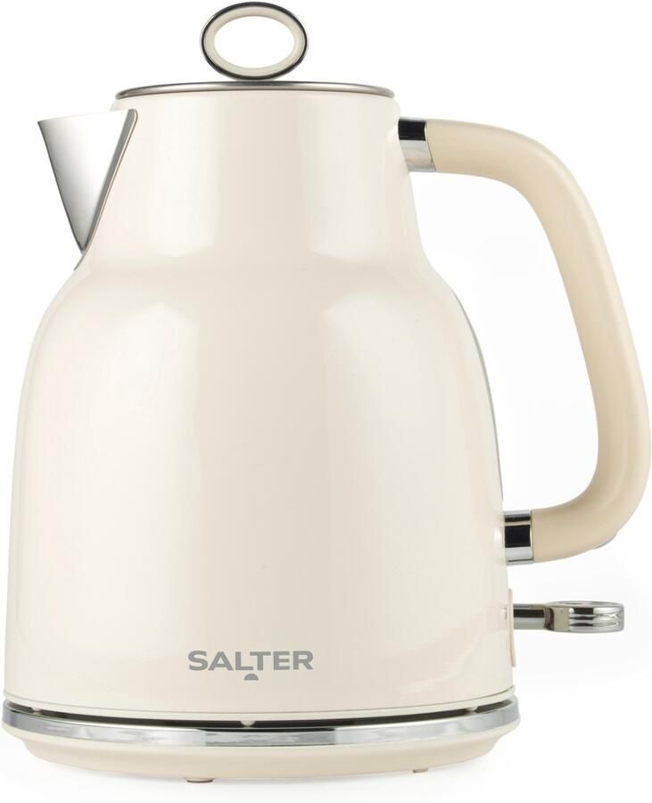 Salter Retro Crème Waterkoker 1 7 L 360° Basis Snel Koken