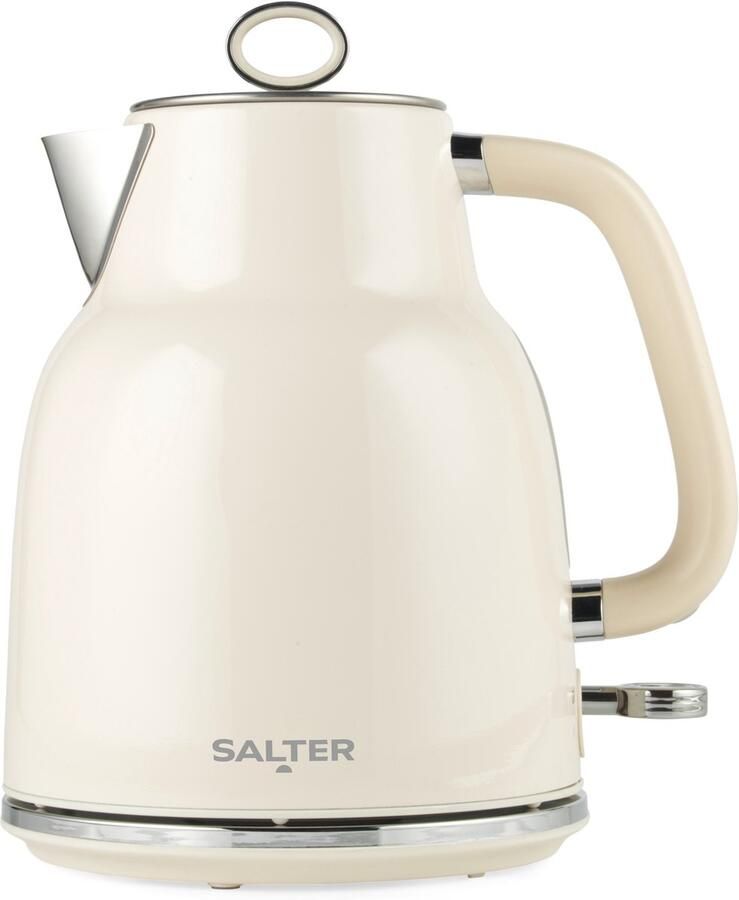 Salter Retro Crème Waterkoker 1 7 L 360° Basis Snel Koken
