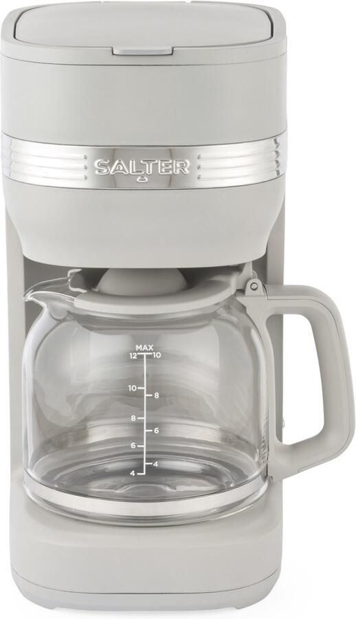 Salter Rise Filter Koffiezetapparaat 1 5L Glazen Karaf & Lepel 900W