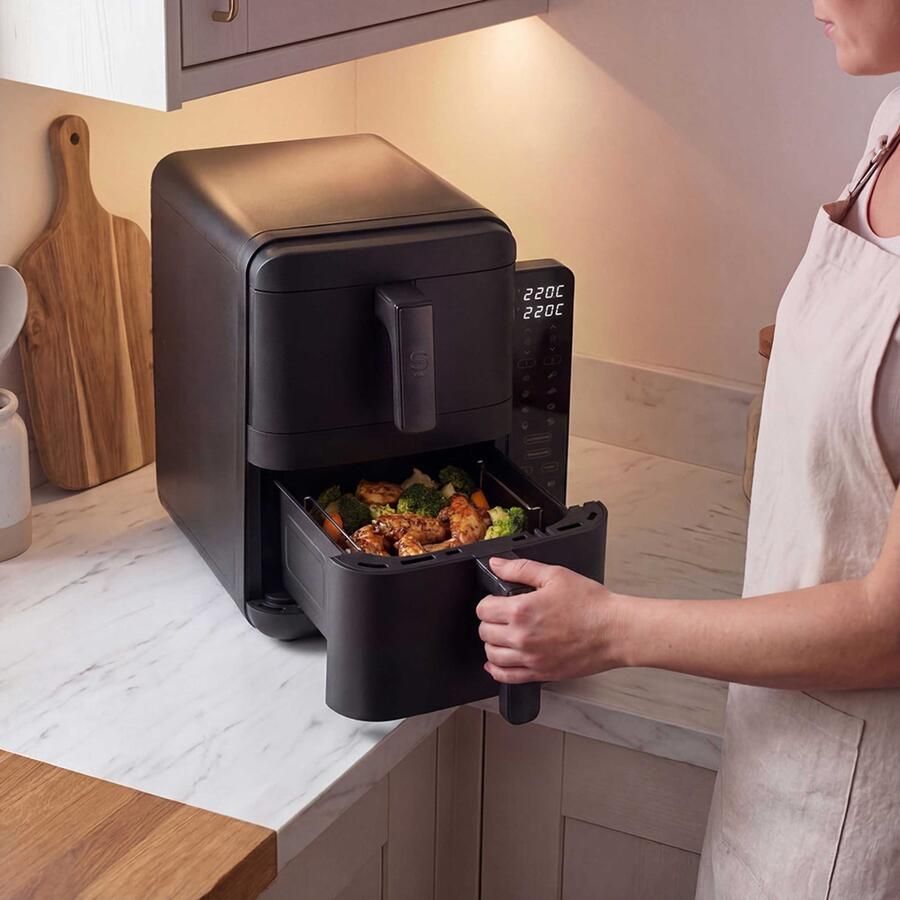Salter VertiCook Ultra Stapelbare Airfryer 9L 2400W 60-230°C