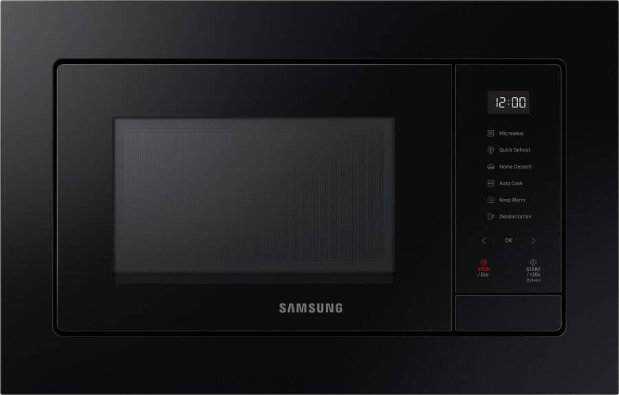Samsung MS23A7318AK Ingebouwd magnetron Solo-magnetron 23 l 1150 W Zwart Ontdooifunctie