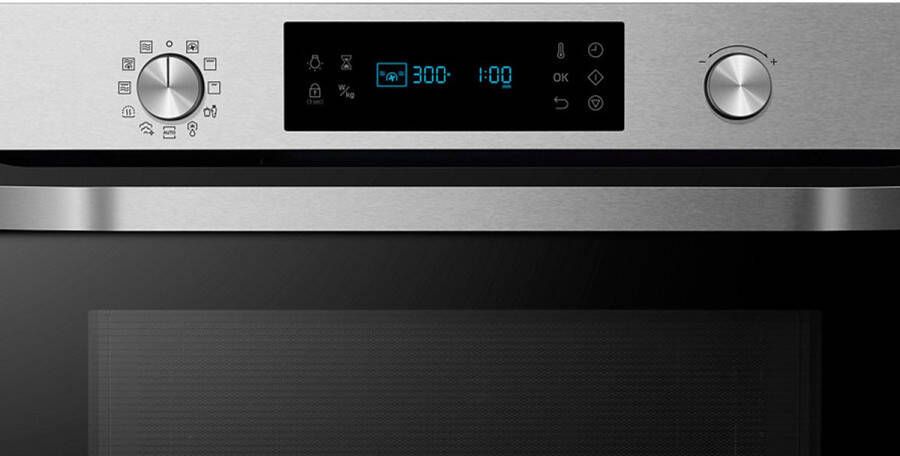 Samsung NQ50J3530BS EF- Inbouw combi oven - Foto 2
