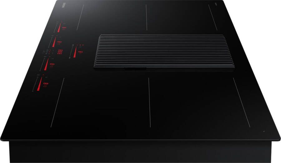 Samsung NZ84T9747VK UR kookplaat Zwart Ingebouwd 83 cm Inductiekookplaat zones 4 zone(s) Inbouw afzuigkap