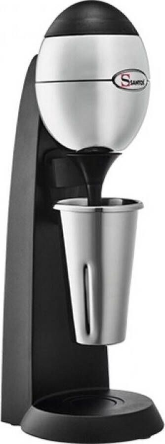 Santos Milkshaker 0.67L 2 Bekers (RVS+PC) 3 Roerstaven DRINK MIXER #54 Horeca & Professioneel