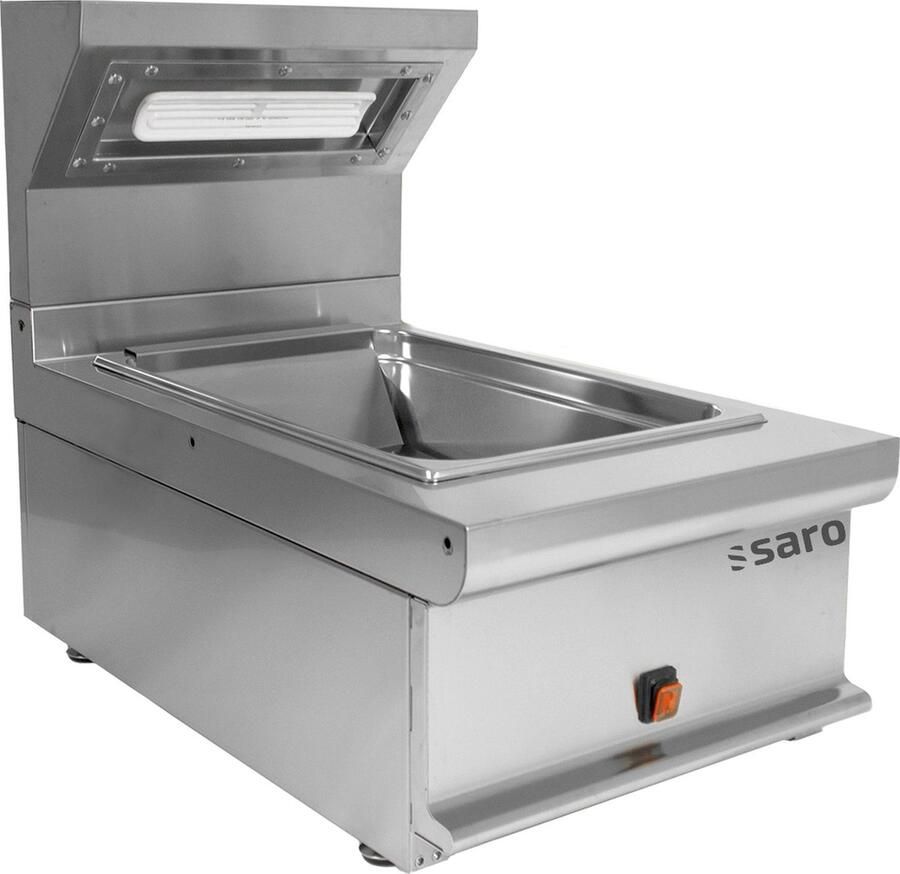 Saro E7 SPE40BB voedingopwarmer 1000 W Roestvrijstaal