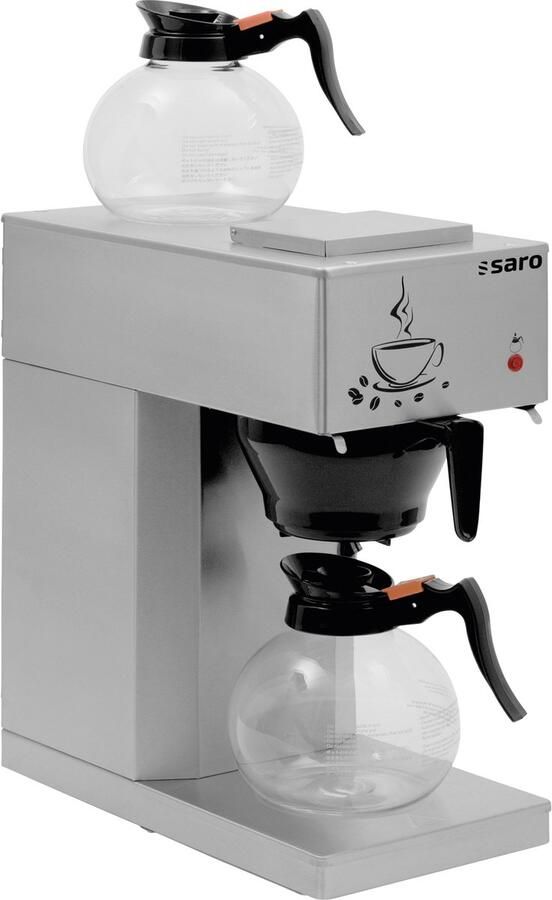 Saro Filter Koffiezetapparaat ECO Model 24 kopjes 2 x 1.8 Liter