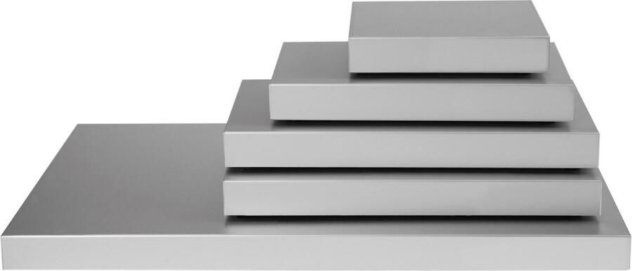 Saro koel plaat aluminium op rubber poten model STAY COOL 1 1 GN 2 jaar garantie!