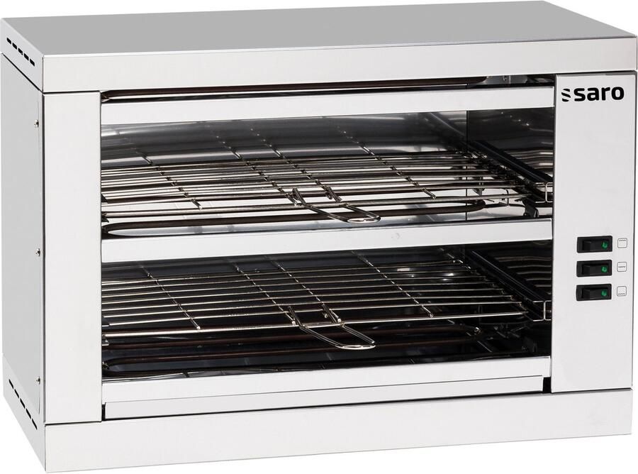 Saro ARO Toaster DABUR – Professioneel – Voor 6 toasten – RVS – Boven- & onderwarmte – 3 standen – Horeca toaster – Bestel nu! - Foto 1