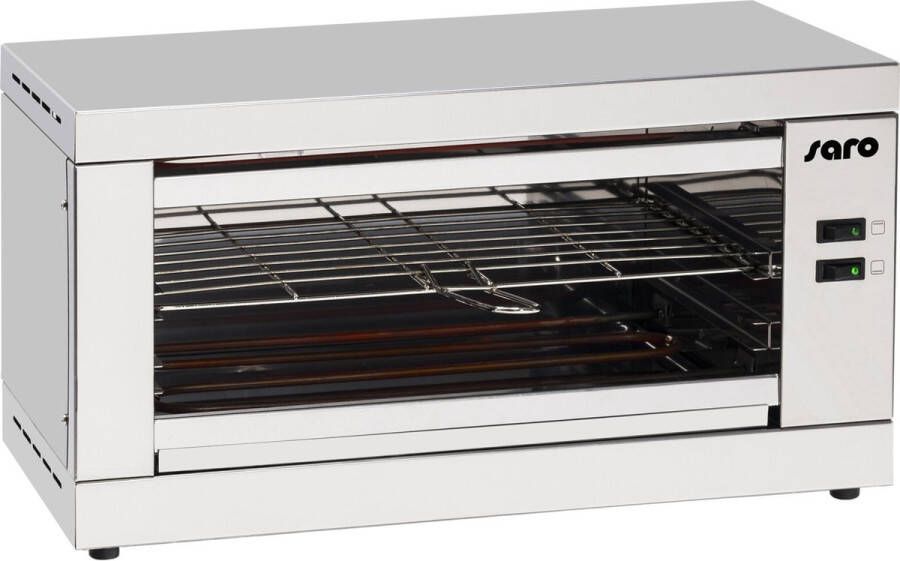 Saro Toaster CIVAS – RVS – Voor 6 toasten – Boven- onderwarmte – 2 standen – Professioneel horeca broodrooster – Bestel direct!