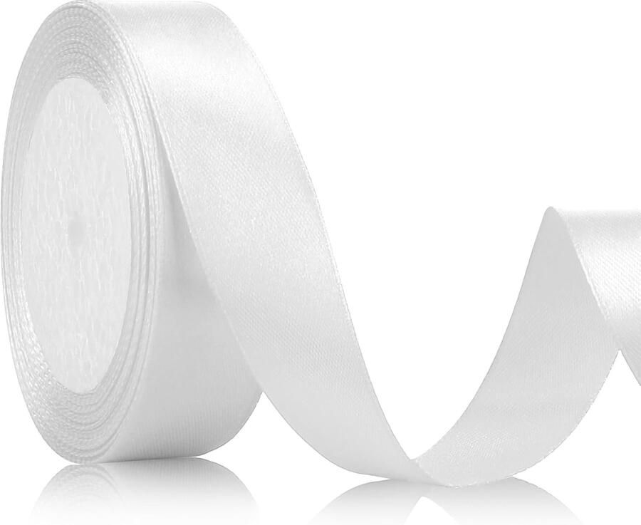 Satijn lint 25 mm 23 meter