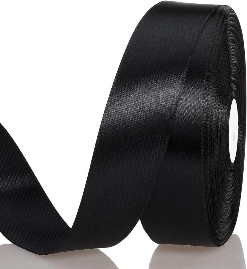 Satijnen band 25 mm breed 91 meter
