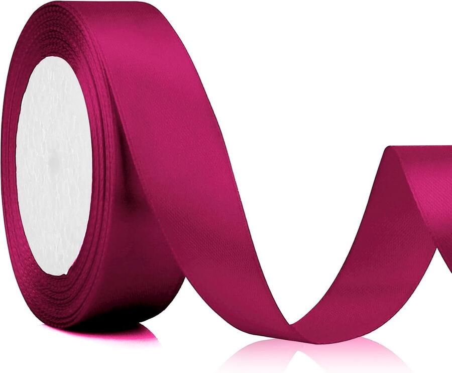 Satijnen lint 25 mm 22 meter