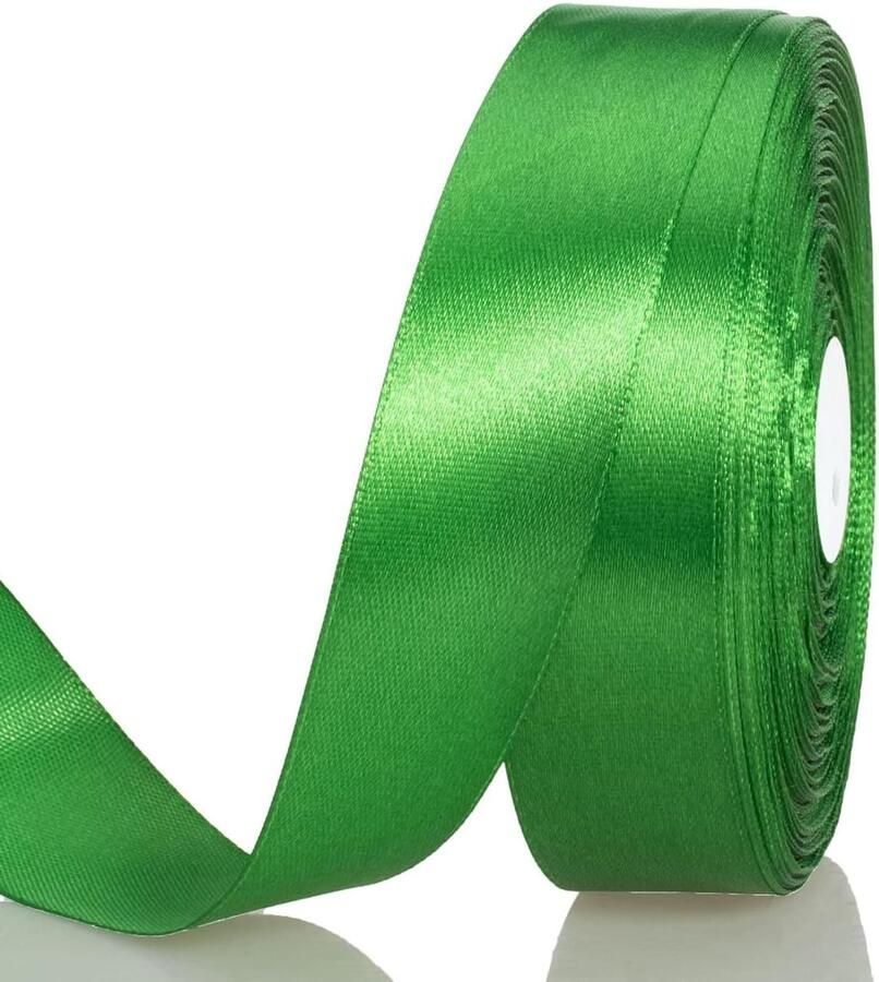Satijnen lint 25 mm breed 91 meter