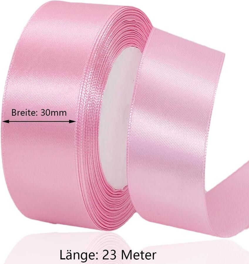 Satijnen lint 30 mm breed