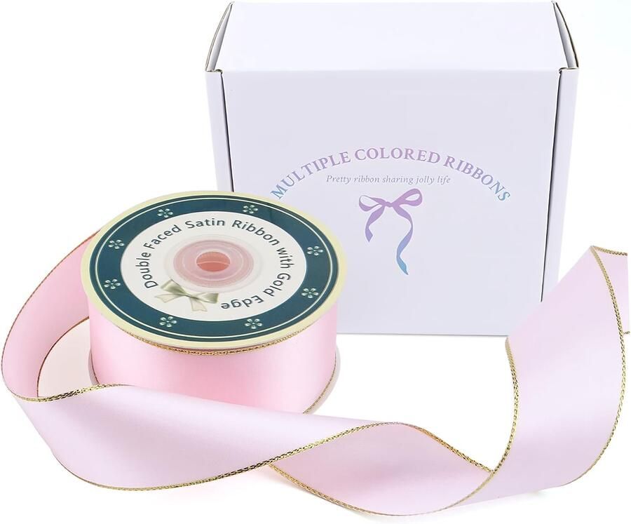 Satijnen lint 4 cm x 25 yards