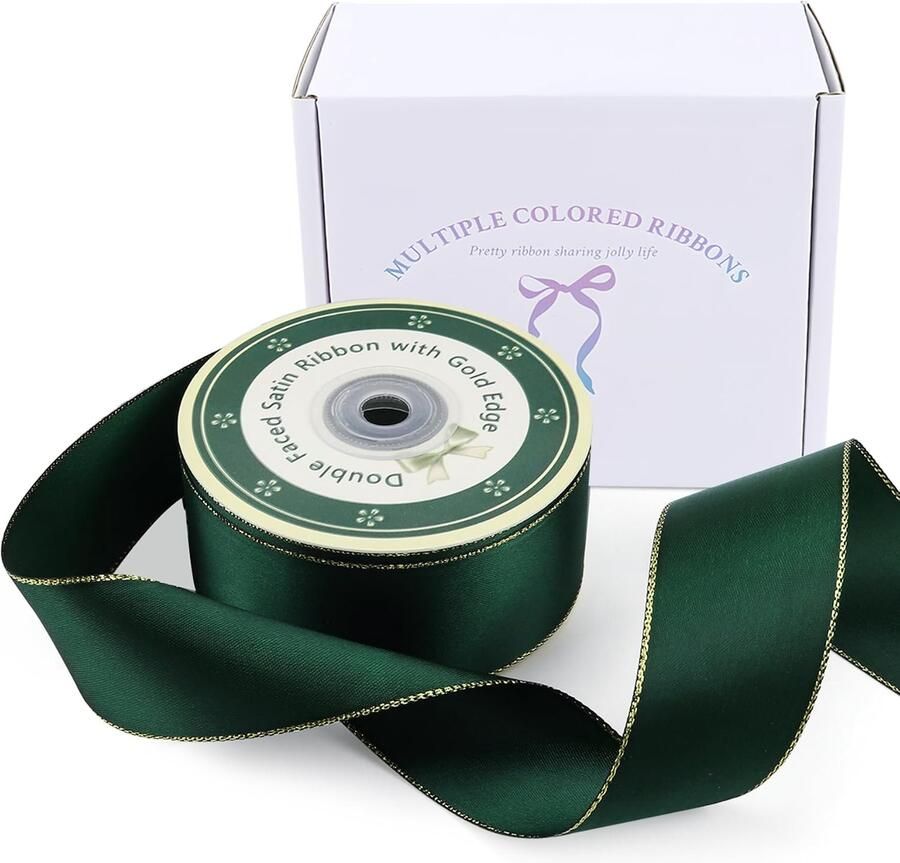 Satijnen lint 4 cm x 25 yards