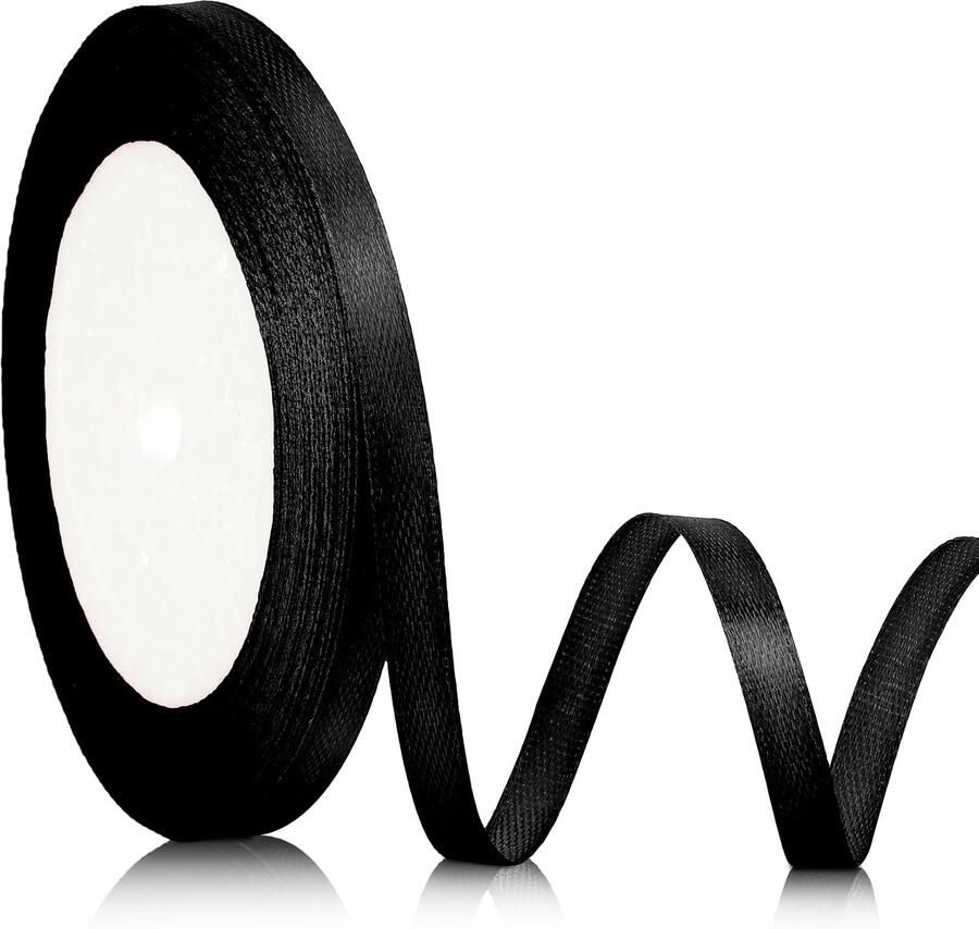 Satijnen lint 6 mm 23 meter