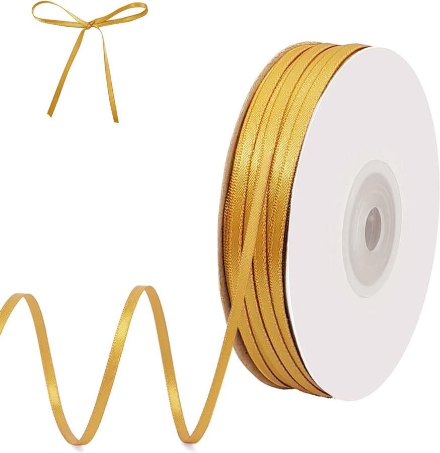 Satijnen lint 91 meter 3 mm breed