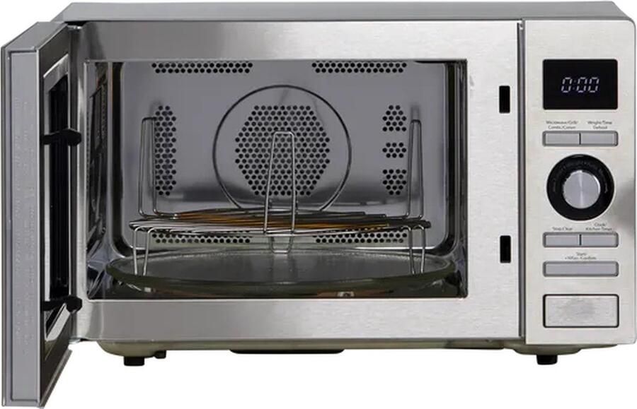 ScanDomestic MWC25X Roestvrijstaal Combinatiemagnetron Aanrecht 25 l 900 W