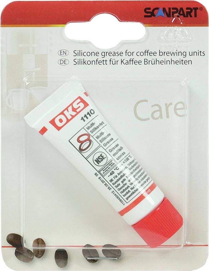Scanpart siliconenvet voor koffiemachines Geschikt voor zetgroep Bosch DeLonghi Miele Philips Siemens OKS1110 00311368 00311593 5132001 GPSI10 Espressomachines Universeel