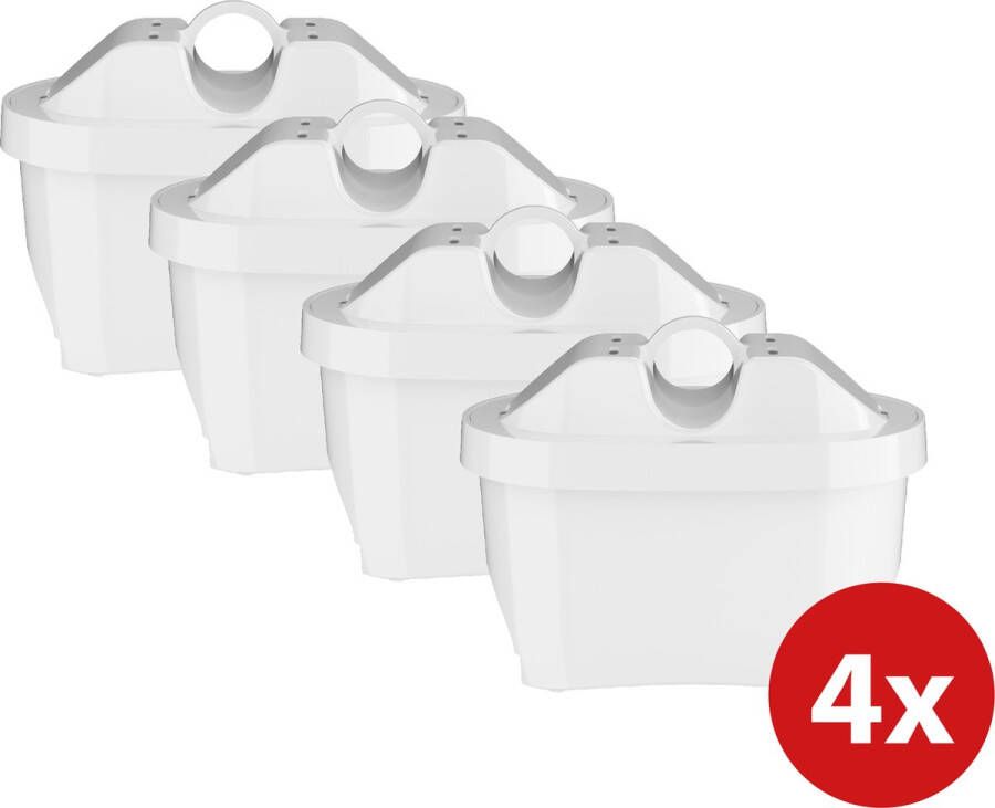Scanpart waterfilter Geschikt voor Bosch Tassimo en Philips Senseo Twist Alternatief voor Brita Maxtra+ filterpatronen 4 stuks