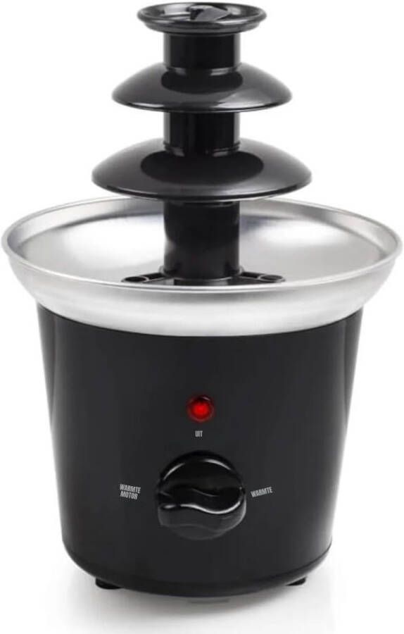 Sch Chocoladefontein Chocolade fontein Chocolade druppels Zwart ‎25cm x 16cm x 16cm