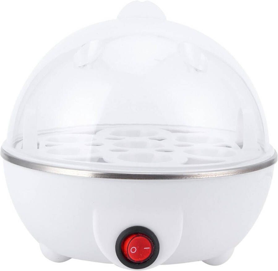 Sch Eierkoker electri Eierkoker met timer Wit ‎16 x 16 x 16 cm; 379 g