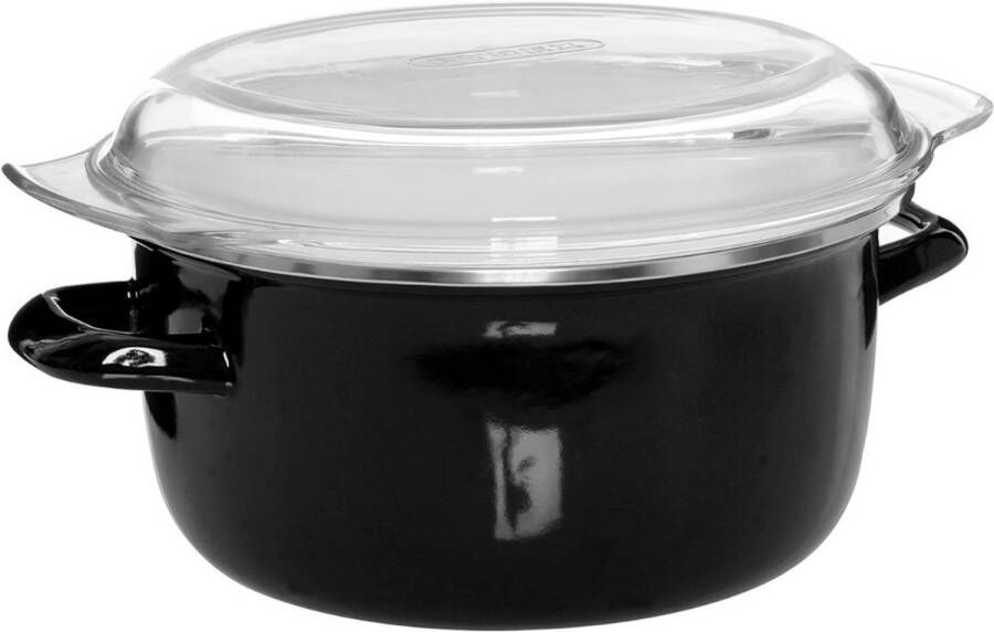 Sch Frituurpan 5 liter Frituurpan Zwart 33cm x 16cm x 27cm