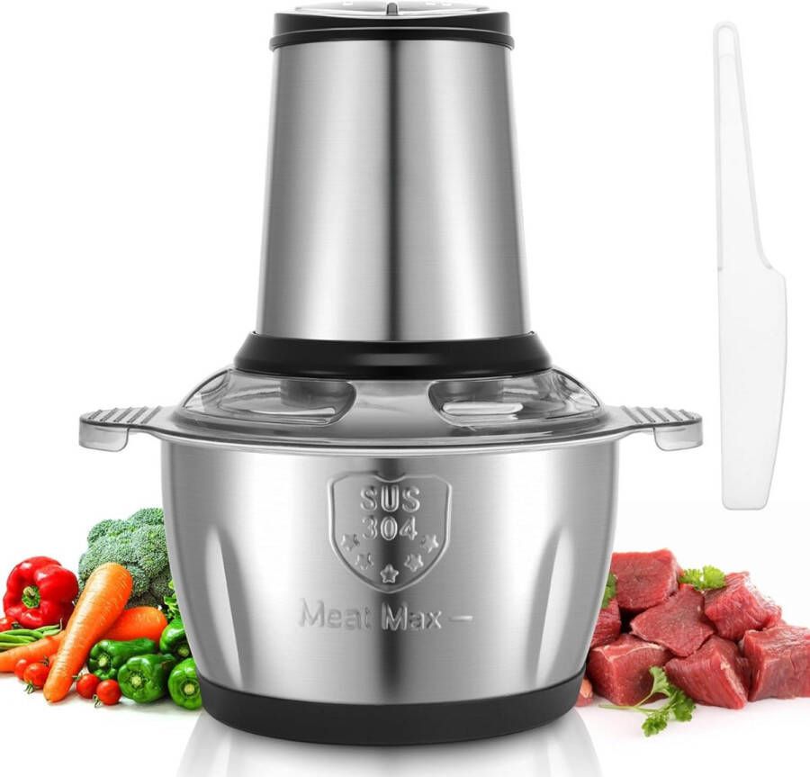 Sch Hakmolen elektri Hakmolen Zilver ‎30cm x 19cm x 19cm