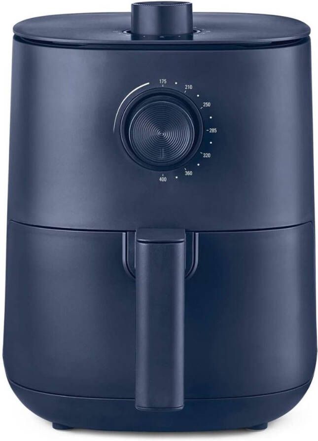 Sch Mini airfryer Airfryer klein Blauw 23cm x 29cm x 30cm
