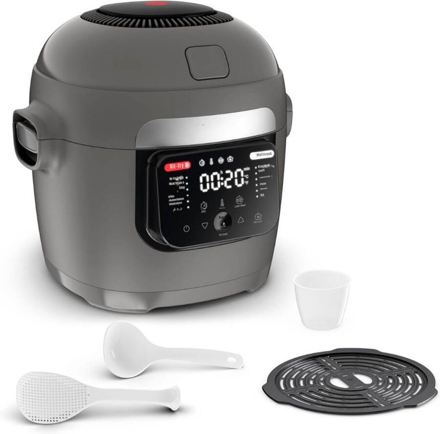 Sch Multicooker Multicookers Grijs ‎38cm x 36cm x 35cm