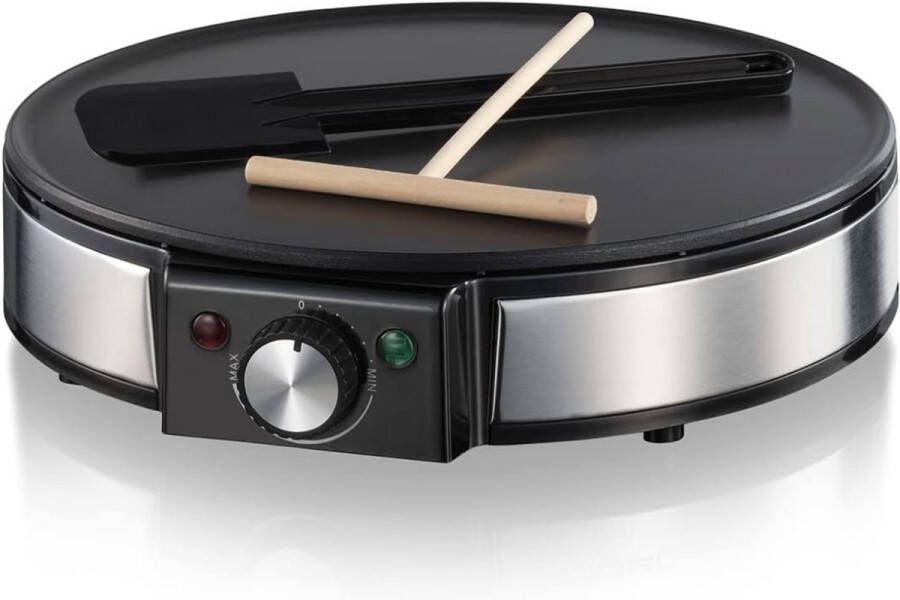 Sch Pannenkoekenmaker Pancake maker Pannenkoek Zwart ‎27cm x 15cm x 31cm