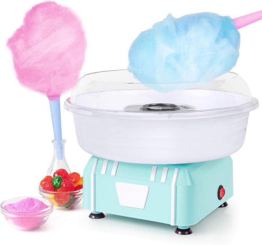 Sch Suikerspinmachines Blauw 29cm × 29cm × 23cm