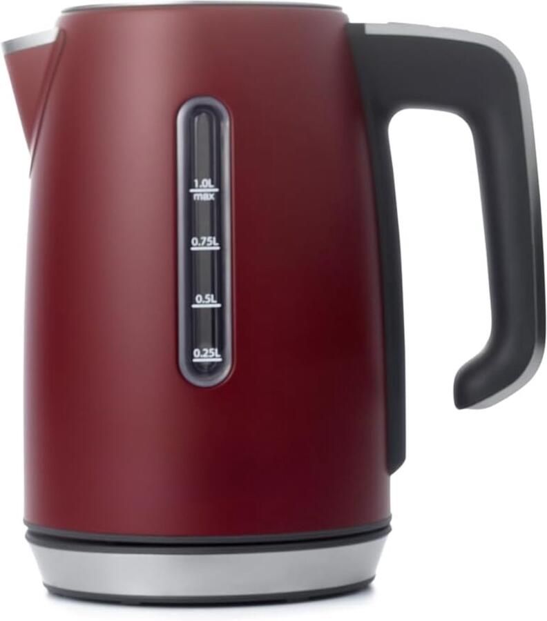 Sch Waterkoker met Temperatuurregeling Waterkoker Rood ‎15cm x 22cm x 24cm