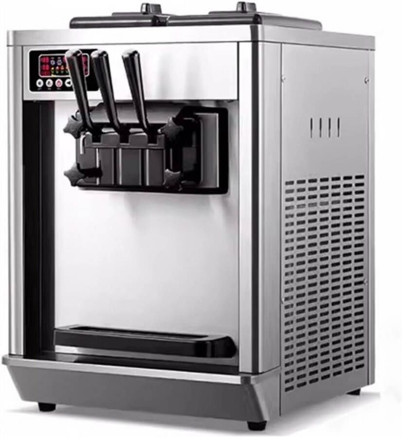 Sch Softijsmachine Ijsmachine Zilver 45cm x 40cm x 60cm