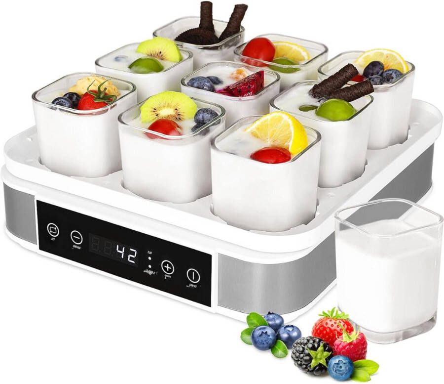 Sch Yoghurtmaker Yoghurtmakers Wit -‎32cm x 32cm x 19cm