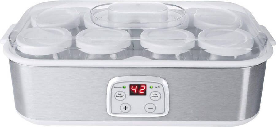 Sch Yoghurtmaker Yoghurtmakers Zilver ‎19cm x 37cmx 15cm