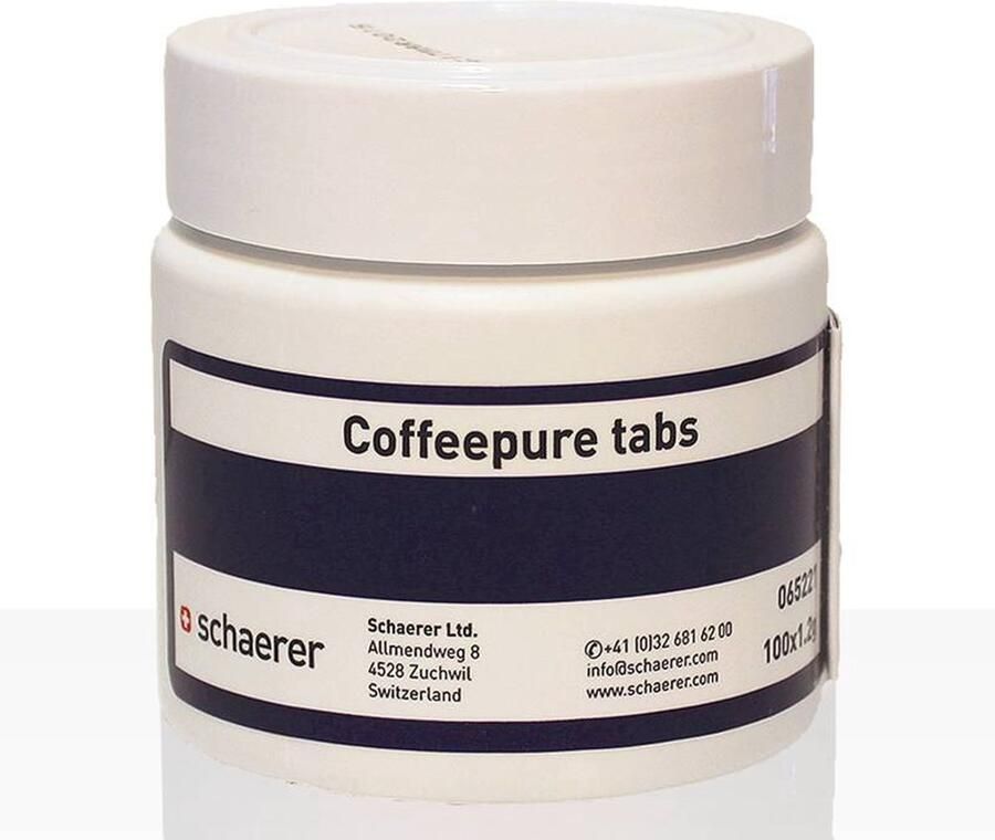 Schaerer Coffee Pure 1.2 Reinigingstabletten – Voor koffiemachines