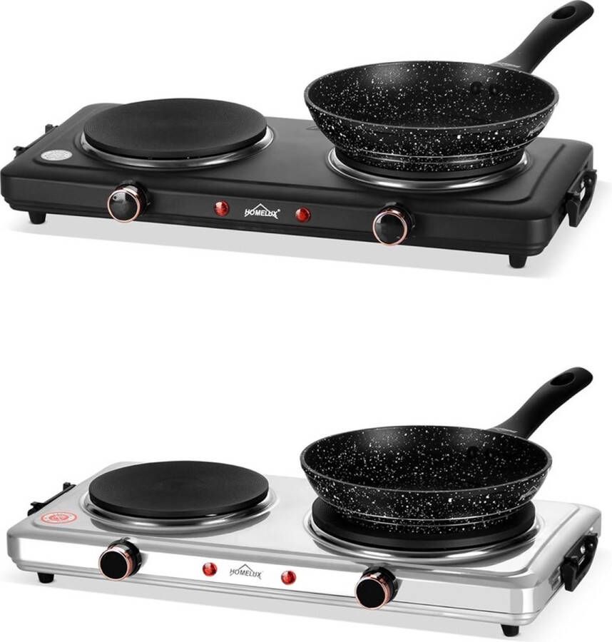 Scheffler dubbele elektrische kookplaat