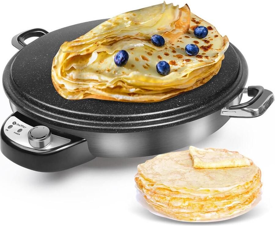 Scheffler Pannenkoekenmaker Electrische Crepe maker Sac Katmer Sac Ekmek Sac 50cm 2300W 230V