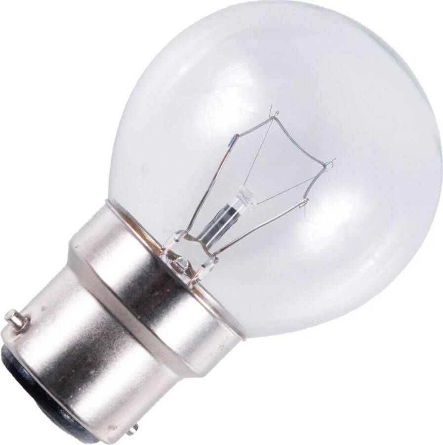 Schiefer Lighting Schiefer Ba22d Grote Bajonetfitting Oven Kogel Gloeilamp 40W 2700K 340lm 220V 240V Dimbaar - Foto 2