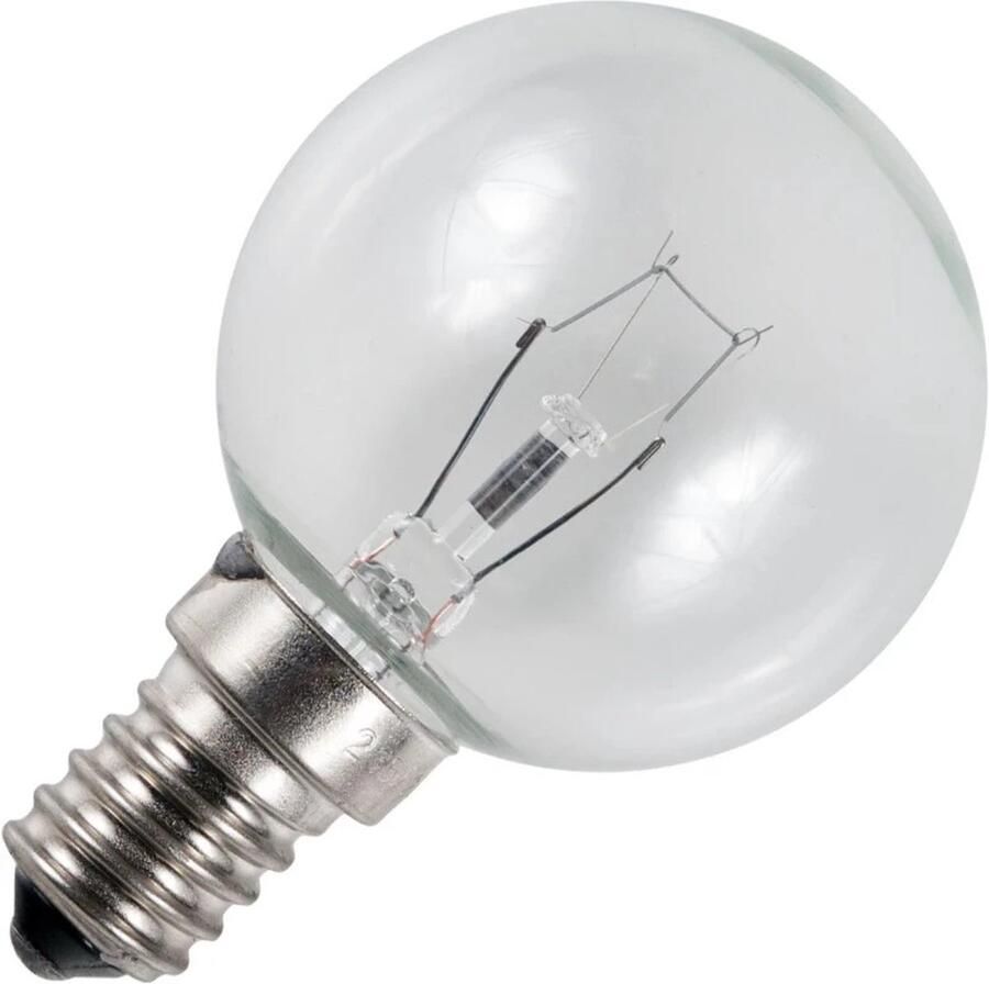 Schiefer Lighting Schiefer E14 Kleine Fitting Oven Kogel Gloeilamp 25W 2700K 160lm 220V 240V Dimbaar