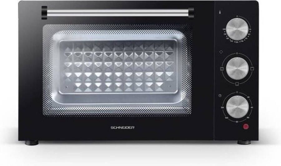 Schneider SCEO2330CN elektrische oven 30L Natuurlijke convectie Zwart