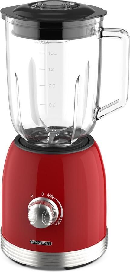 Schneider Retro Blender SCBL15R Red