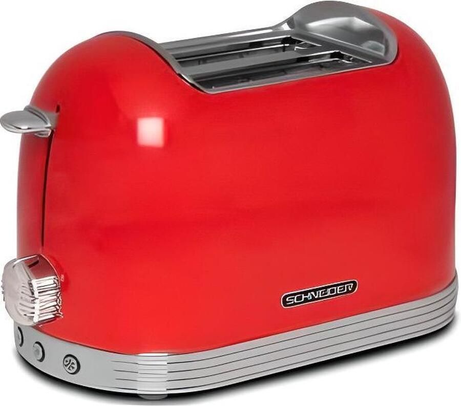 Schneider consumer group scto2r vintage broodrooster 2 sleuven rood 20 5 cm