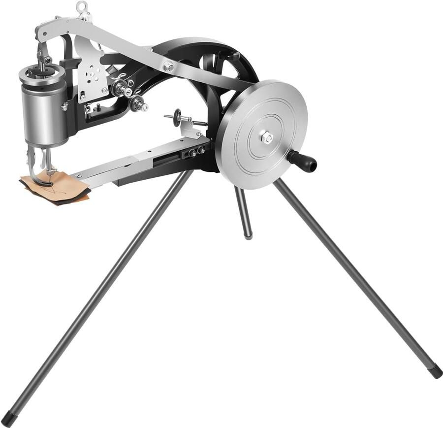 Schoenmachine 360 graden instelbaar voor dikke materialen (3-5 mm) handbediend en stroomonafhankelijk ShopVlot